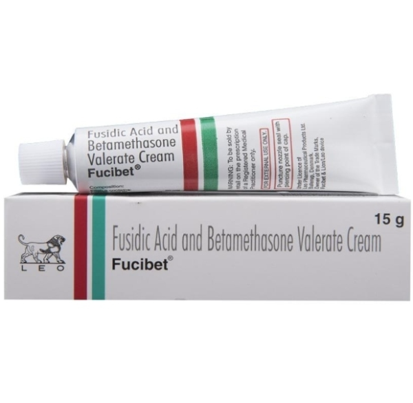 Fucibet Cream 0.1 Percent + 2 Percent (15gm tube) - BRAND