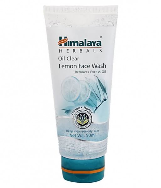 Tube of Oil Clear Lemon 50 ml Face Wash Himalaya