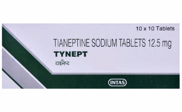 A box of Tianeptine (12.5mg) Tablet