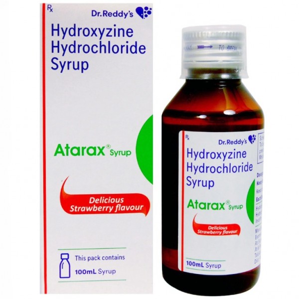 Atarax 10 mg/5 ml Syrup (100ml Bottle) - (BRAND)