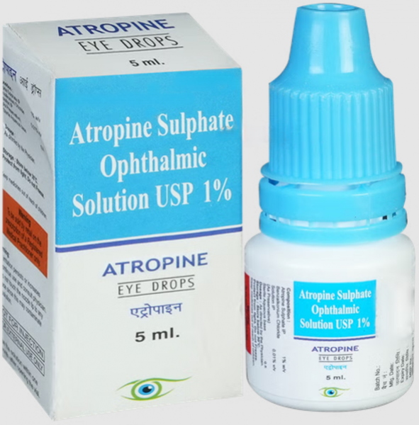 Isopto Atropine Generic 1 Percent Eye Drops of 5ml