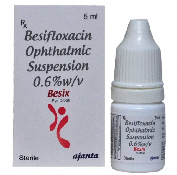 Besivance Generic 0.6 Percent Eye Drops of 5ml