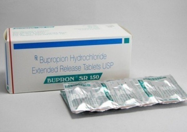 Box and blister strip of generic Bupropion Hydrochloride Sustained-Release 150mg tablet