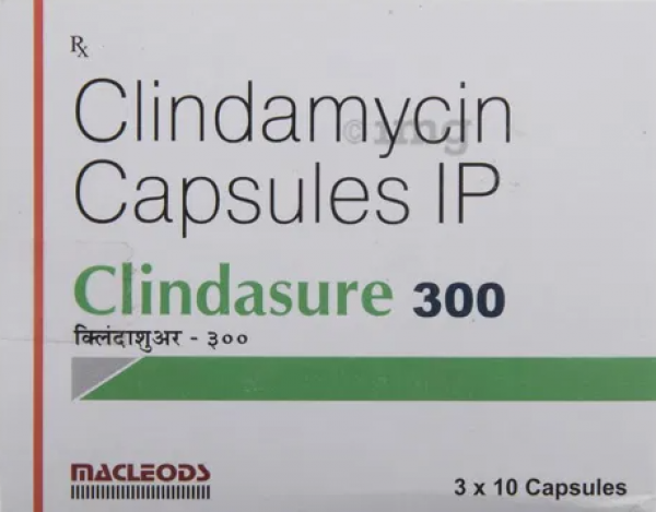 One box of Clindamycin 300mg capsules