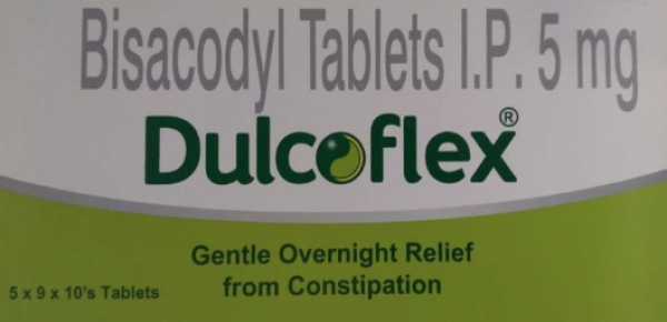 A box and a strip pack of Dulcolax Generic 5 mg Pill - Bisacodyl