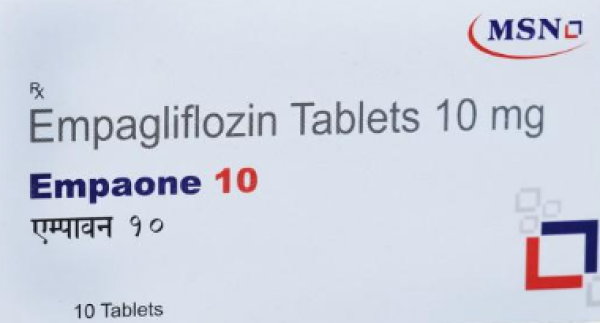 Box of Jardiance 10 mg generic Tablet 