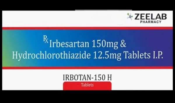 A box of Avalide Generic 150mg/12.50mg Pill - Irbesartan / Hydrochlorothiazide