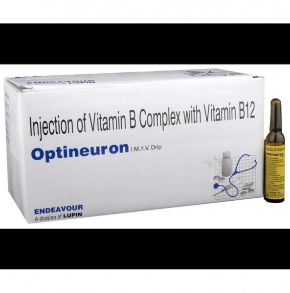 A box and a glass ampoule of Injection Vitamin B12