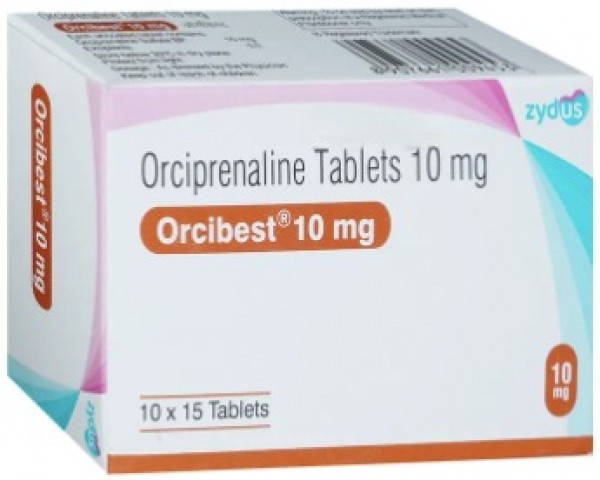 Box of Orciprenaline 10mg Generic Tablets