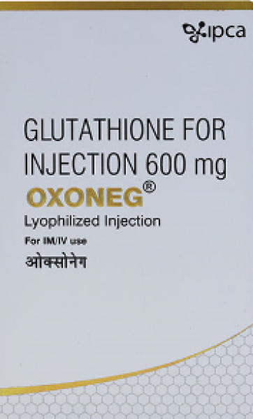 A pack of Glutathione 600mg Injection