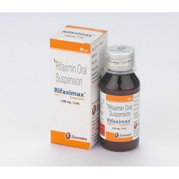 Xifaxan Generic 100 mg/5 ml suspension (60ml Bottle)