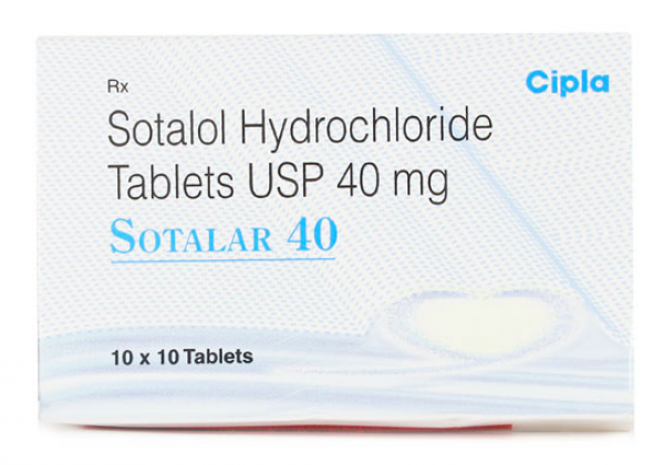 Box pack of Betapace Generic 40mg Pill - Sotalol