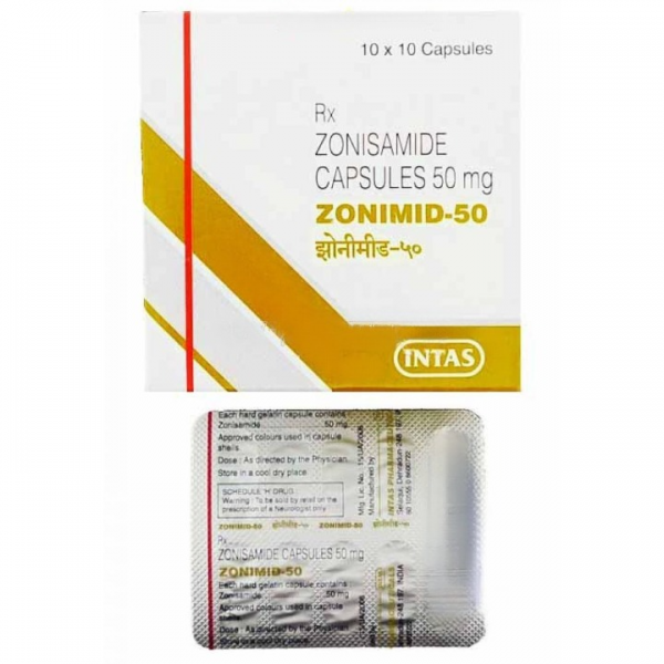 Zonegran Generic 50mg Capsule